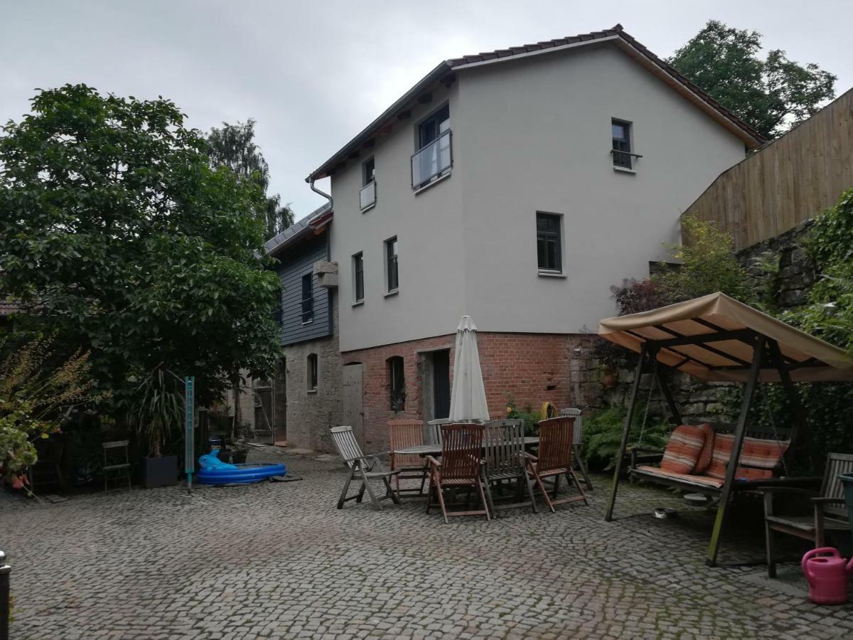 Ferienwohnung FerienhofWaldEsel Rippersroda Exterior foto